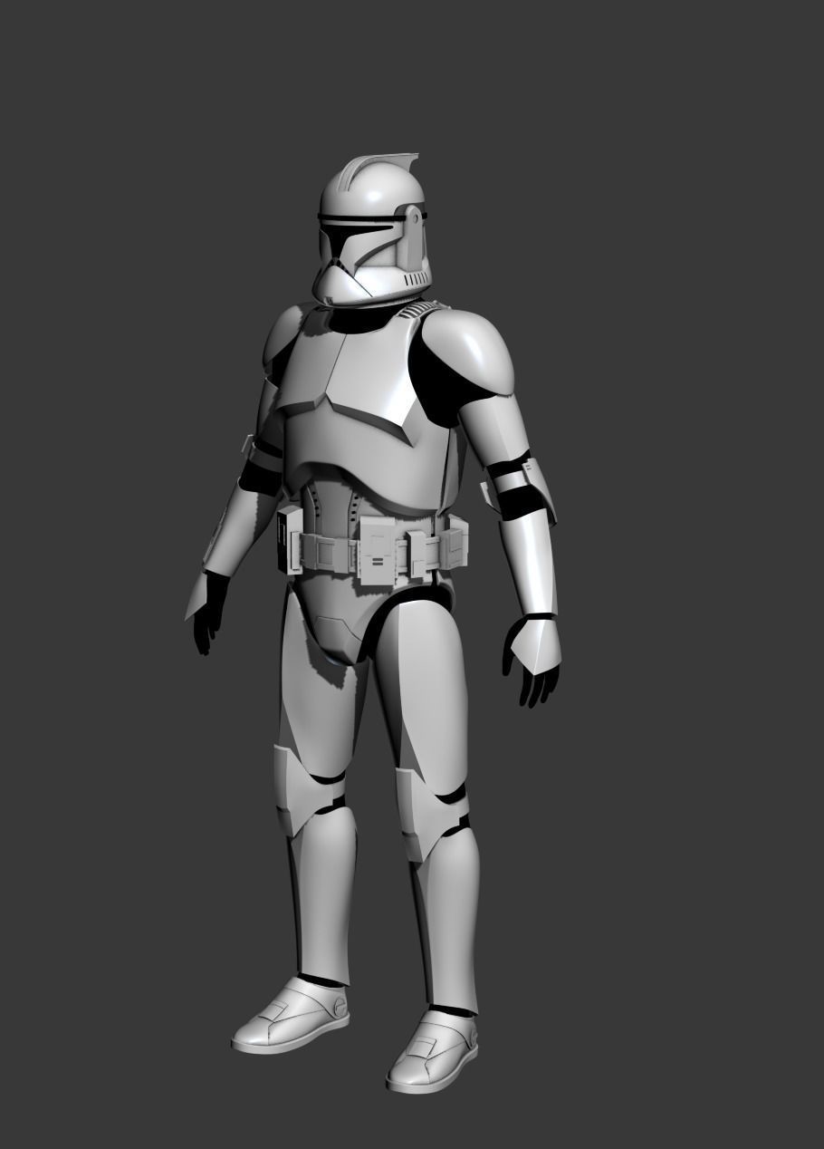 Clone Trooper Cosplay Armor 3D model 3D printable | CGTrader