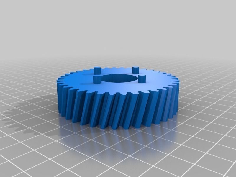 four speed gearbox free 3D model 3D printable | CGTrader