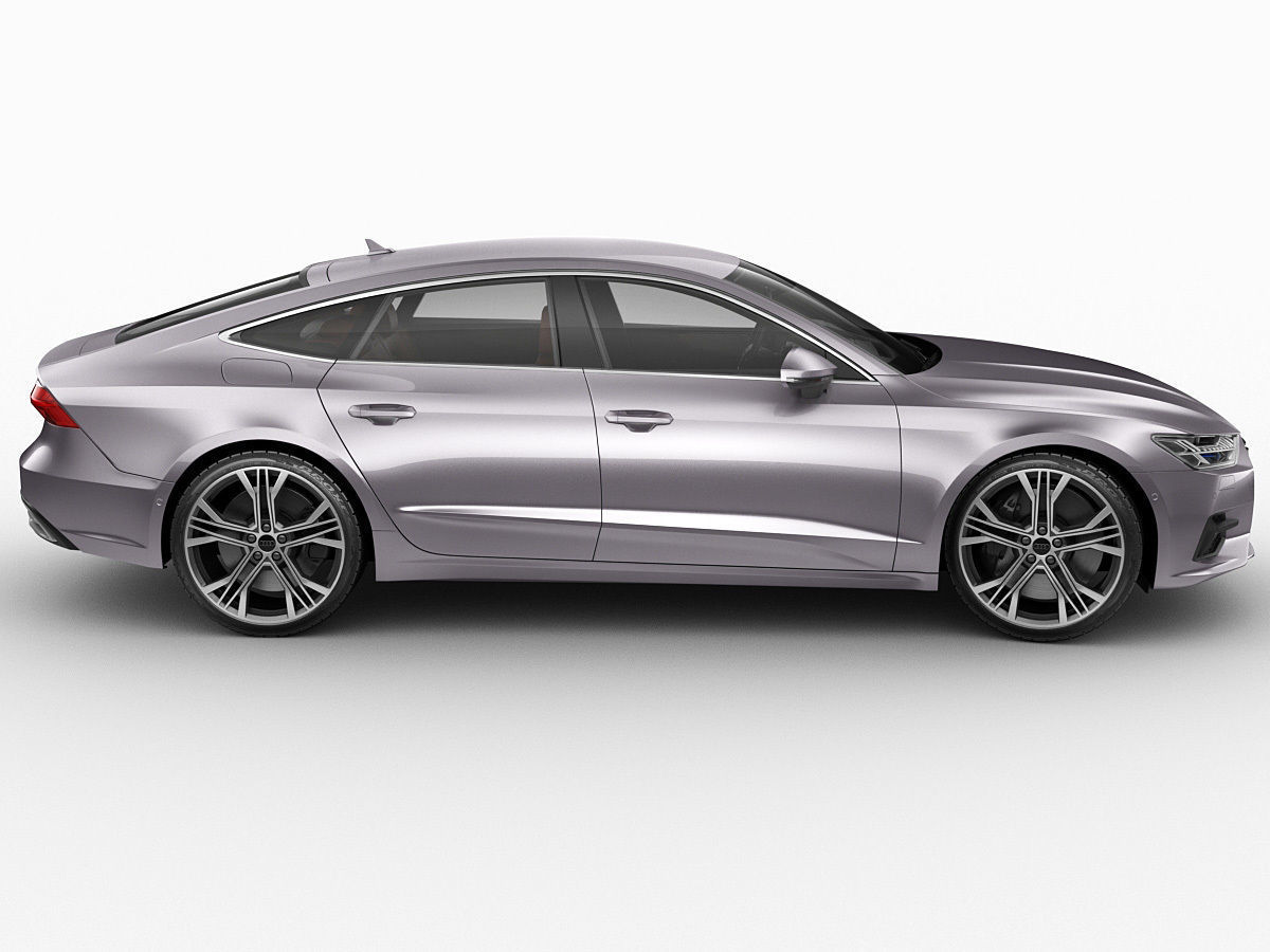 Audi A7 Sportback 2018 3D model CGTrader Audi A7 Sportback 2018 3D model CGTrader
