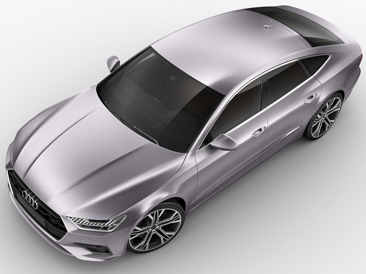 Audi A7 Sportback 2018 3D model CGTrader Audi A7 Sportback 2018 3D model CGTrader