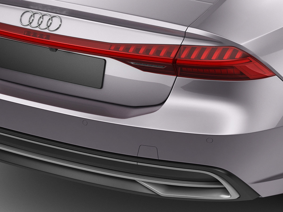 Audi A7 Sportback 2018 3D model CGTrader Audi A7 Sportback 2018 3D model CGTrader
