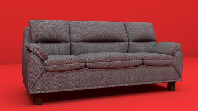3D model sofa furniture modern sofa interior object 3D model sofa furniture modern sofa interior object