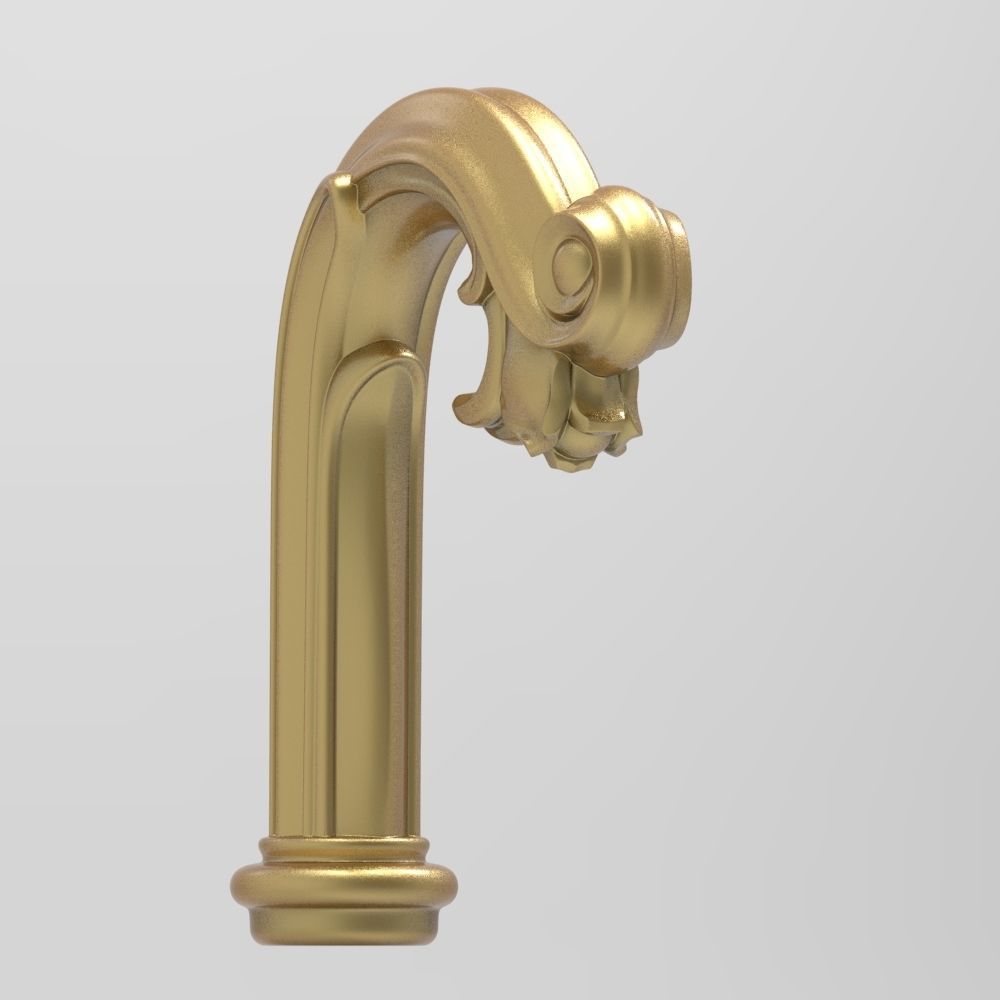 Handle Cane 3D model 3D model 3D printable | CGTrader