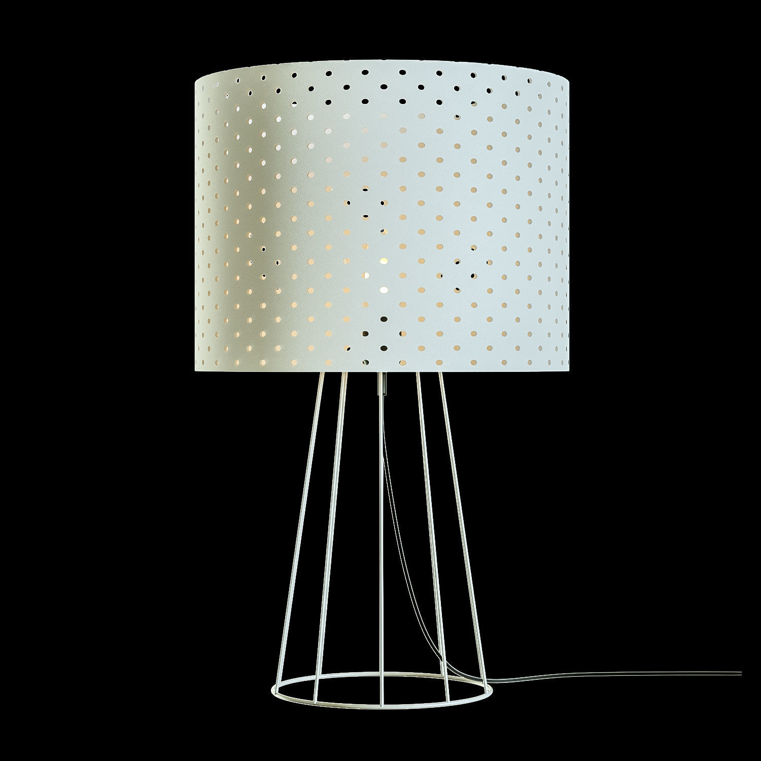 tabletop lamp tk lighting sweet biurkowa 2883 3d model