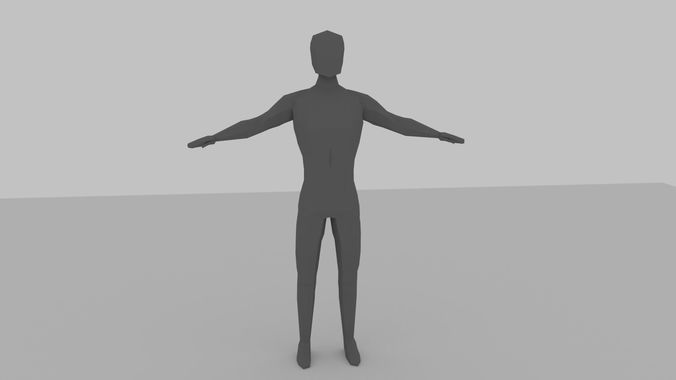Low Poly Male Character free VR / AR / low-poly 3D model | CGTrader