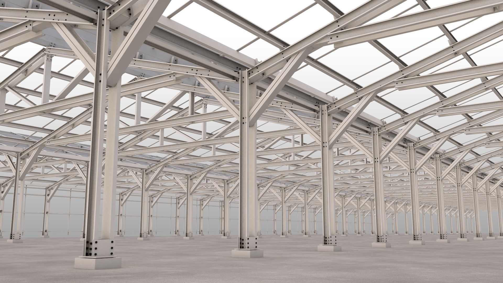 Steel Construction 3D model | CGTrader