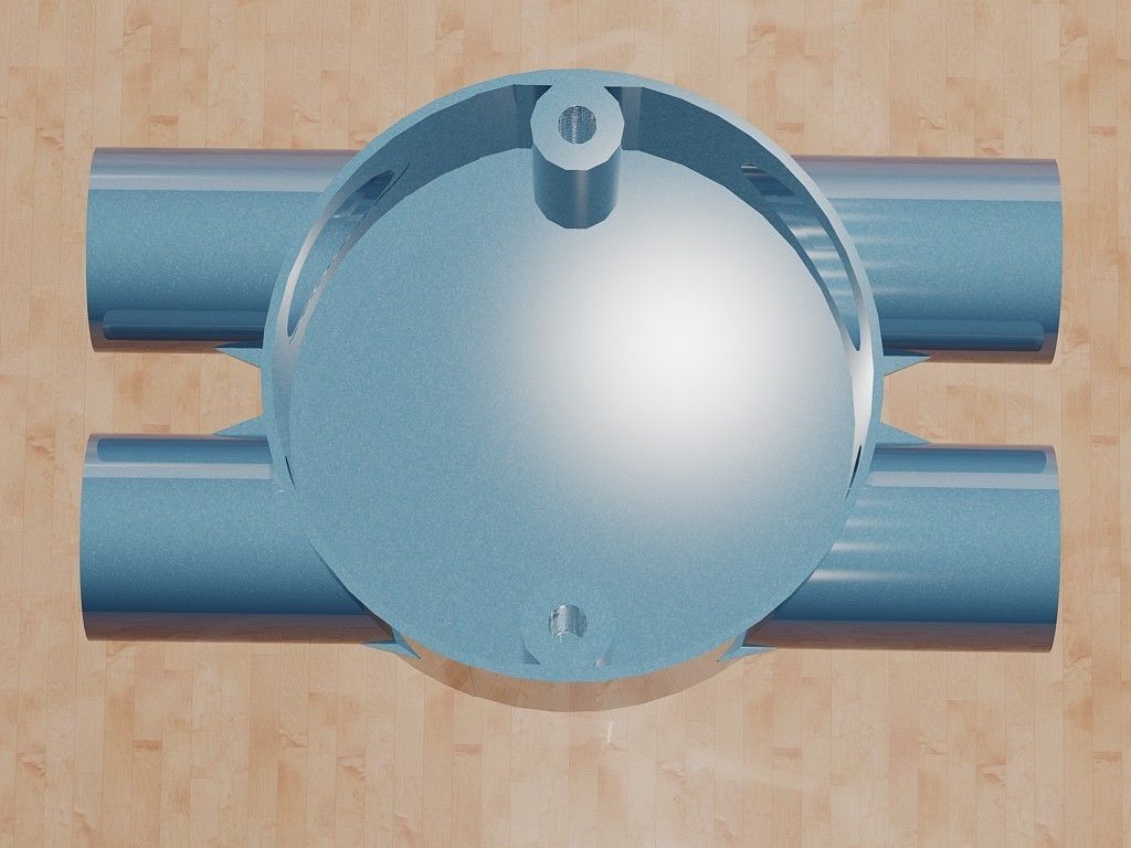 Twin Through Conduit Box-20mm
