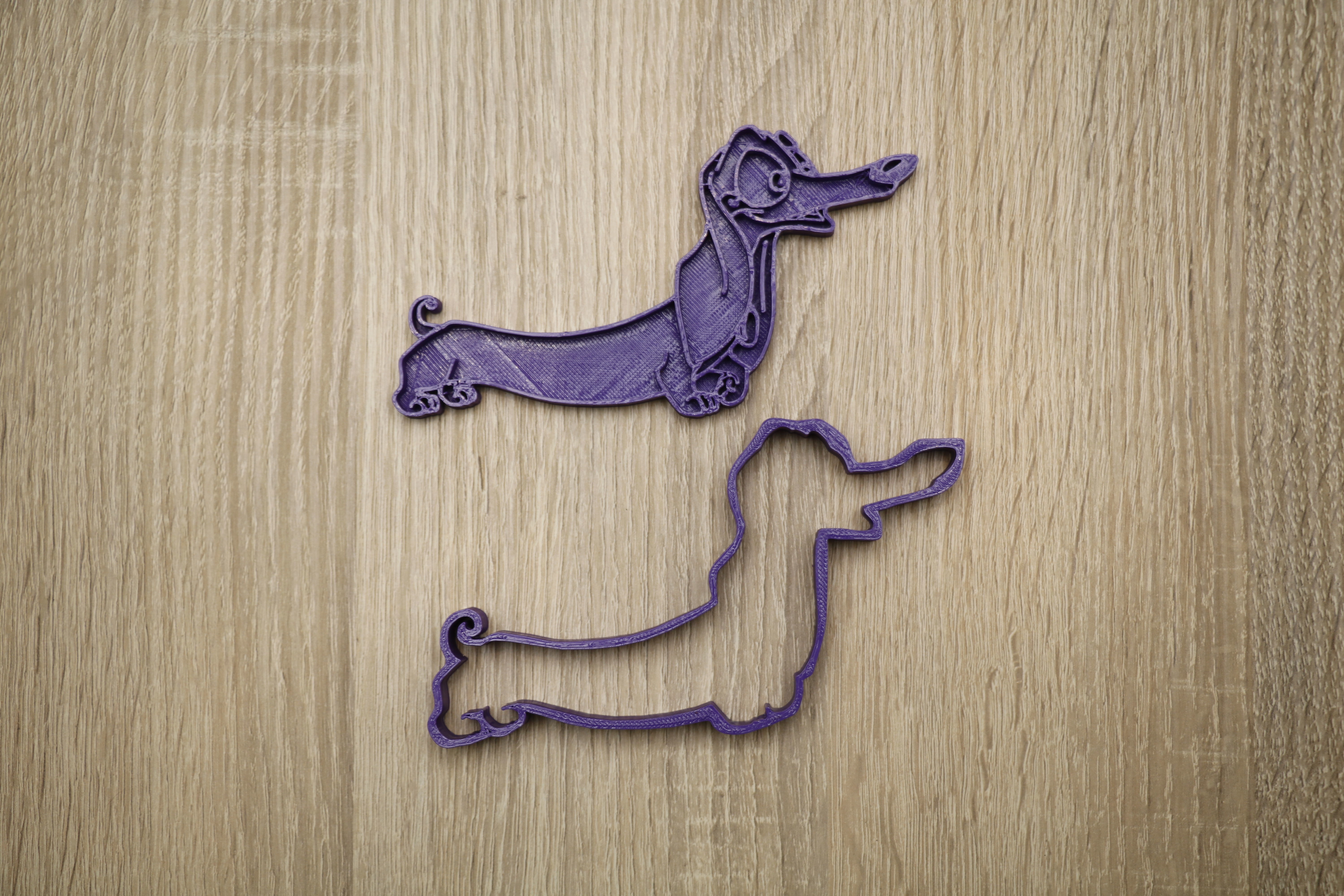 Cookie form dog dachshund 3