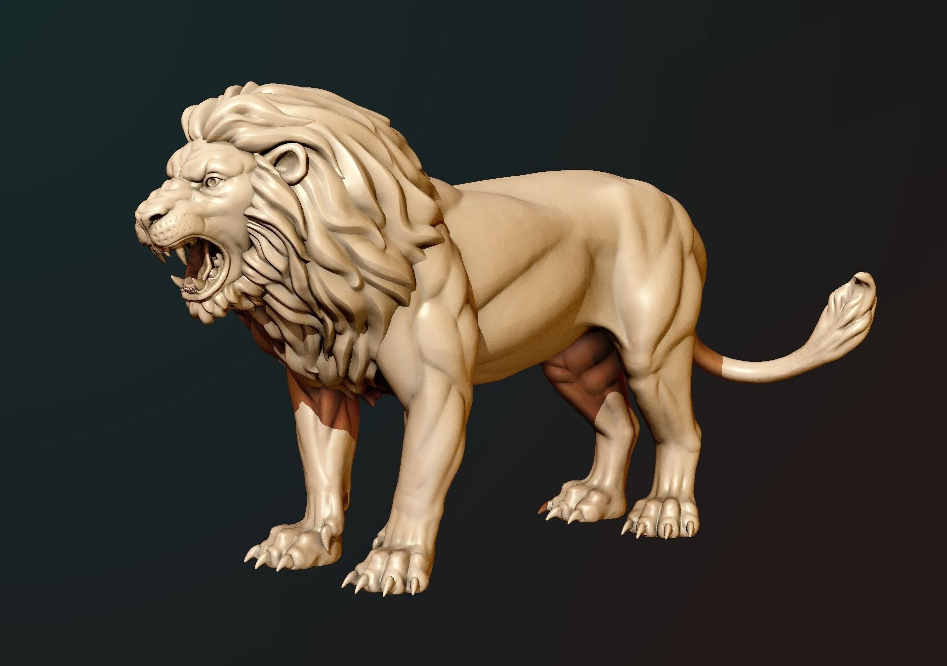 Lion Sculpture