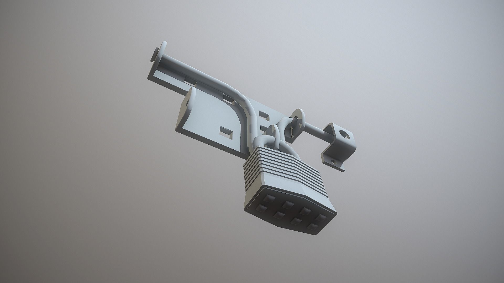 3D model Lock and Padlock 4K PBR Game Ready VR / AR / lowpoly CGTrader