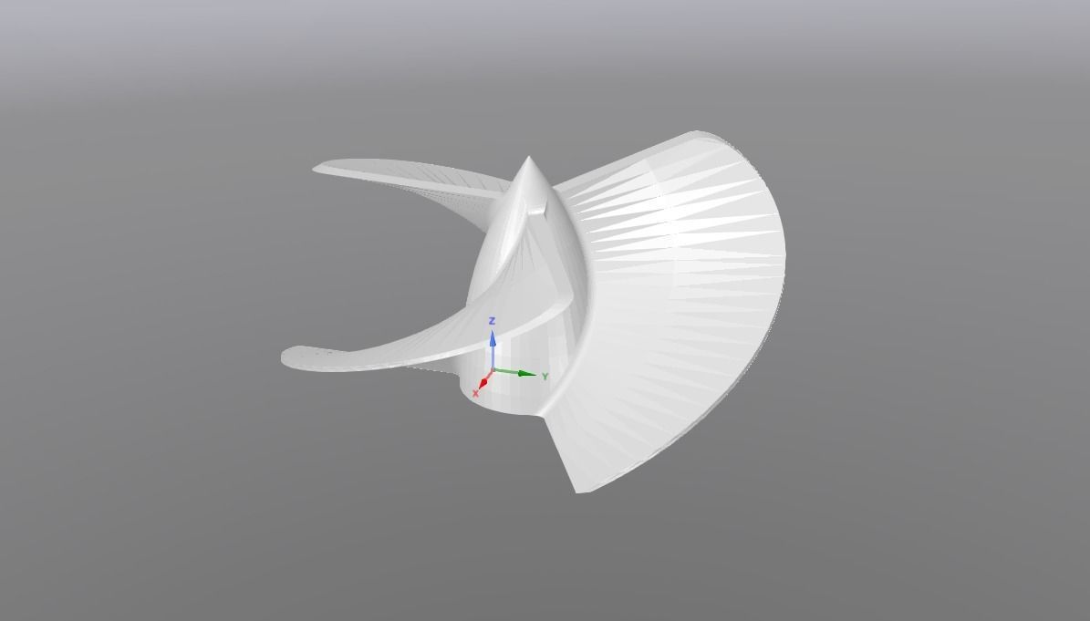 Propeller 3D print model CGTrader