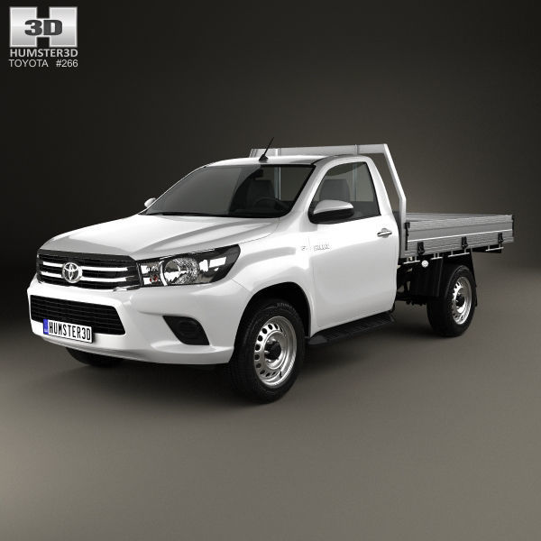 Toyota Hilux Single Cab Alloy Tray SR 2015