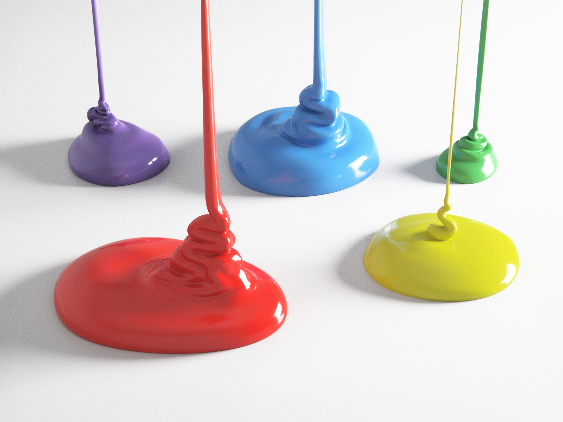 Flowing Paint Set