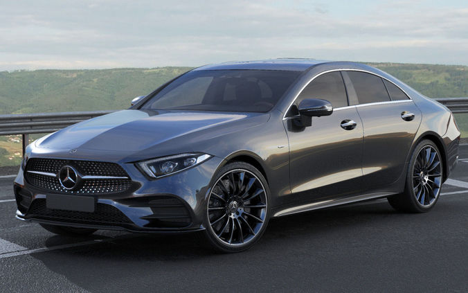 3d Model Mercedes Benz Cls 2018 Amg Line Cgtrader