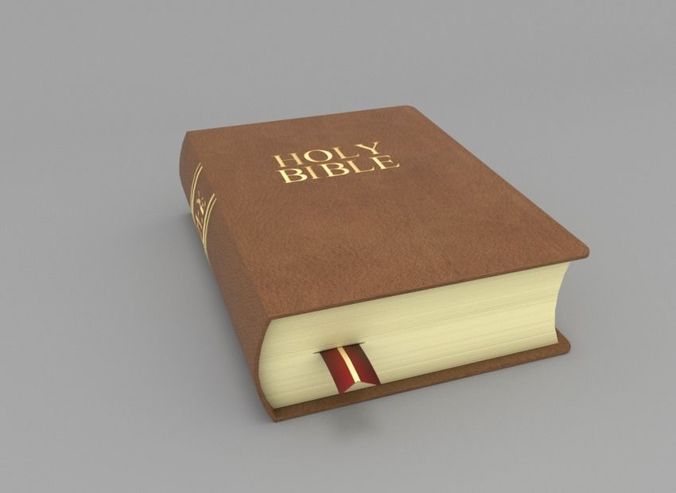 Holy Bible 3D model | CGTrader