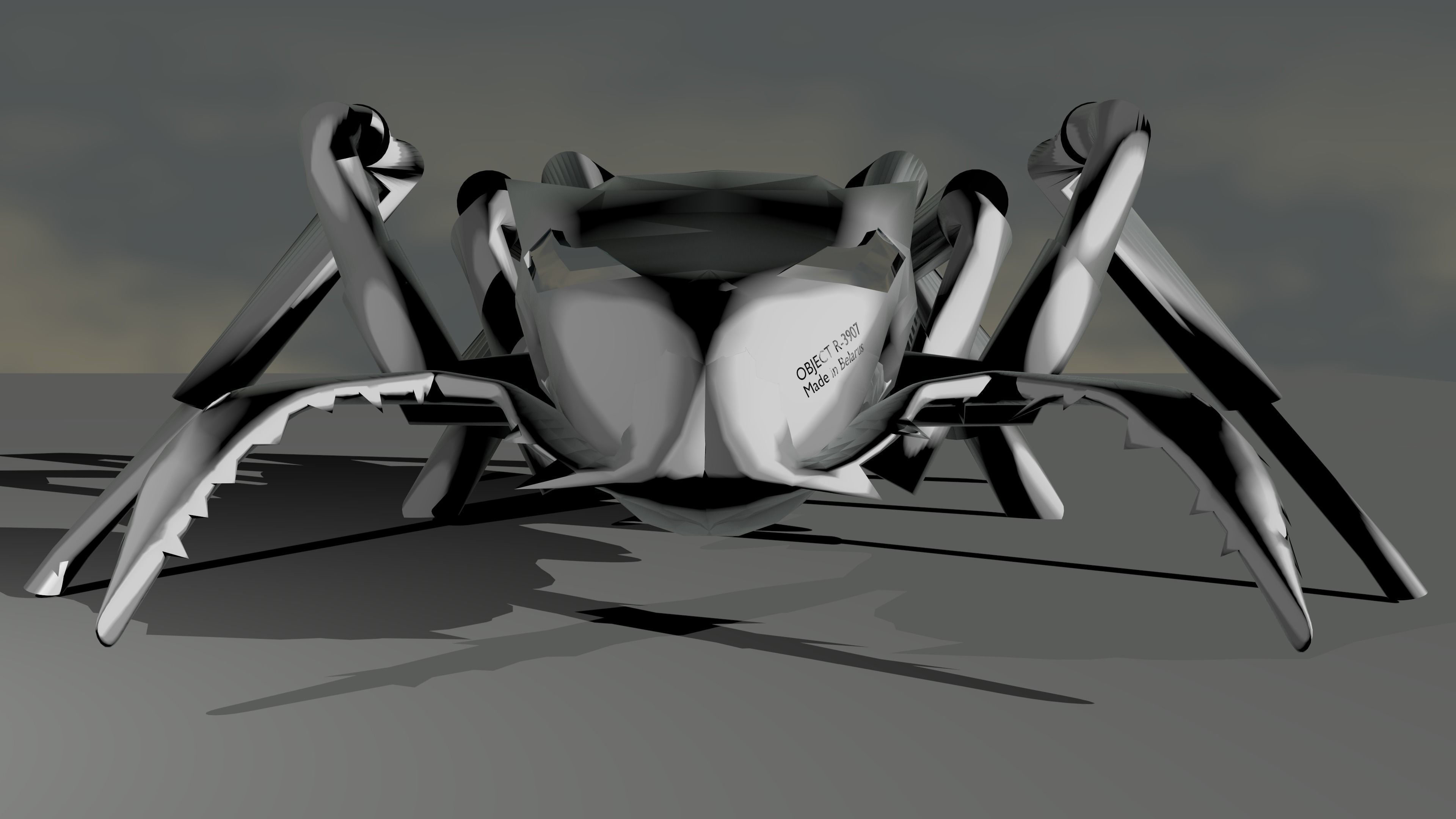 Insect robot steel