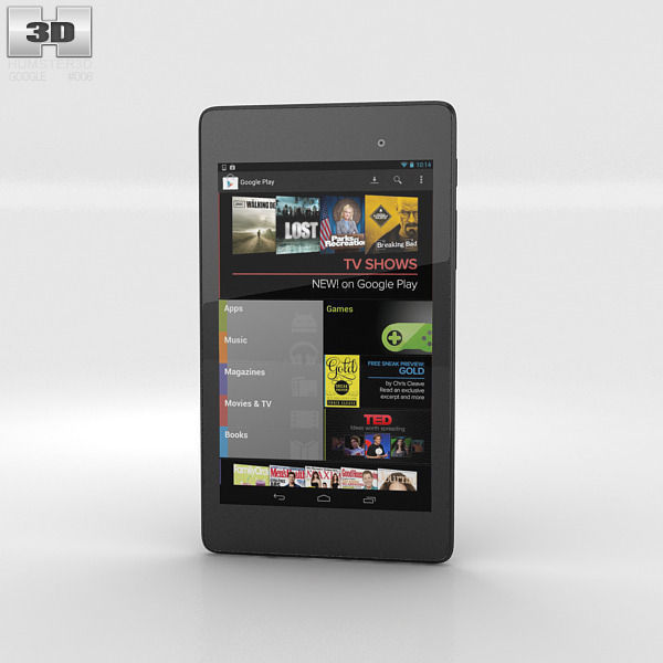 Google Nexus 7 2013 84358 3D model