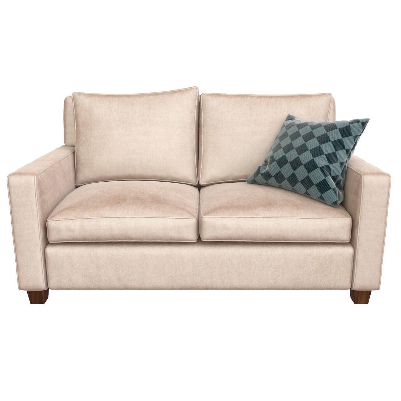 sofa Henry Loveseat West Elm 3D model CGTrader