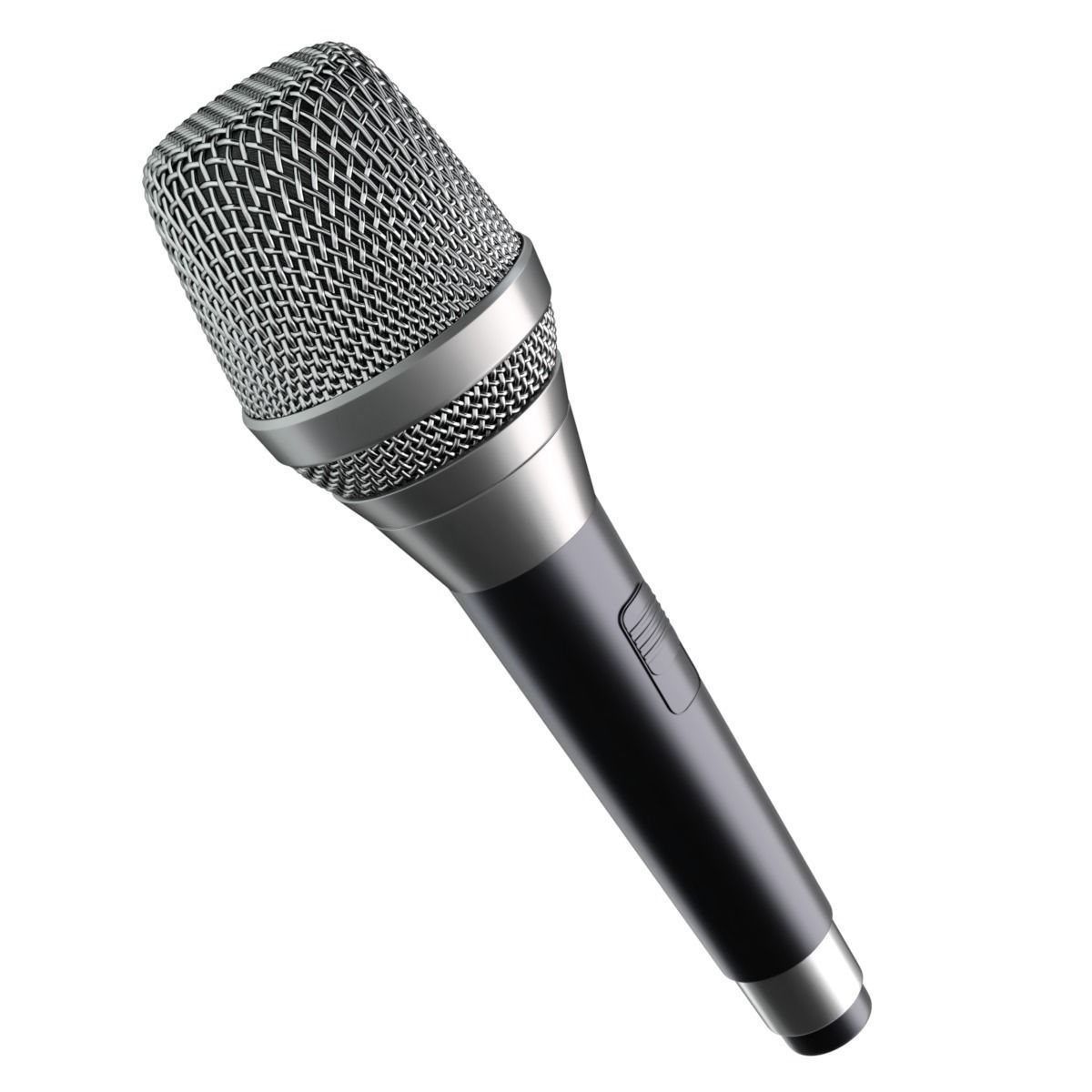 Microphone 3D model CGTrader
