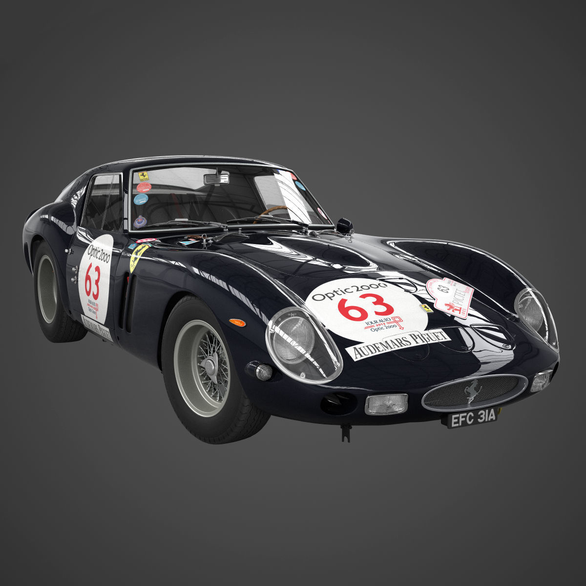 New BBR 1:18 Ferrari 250 GTO Chassis 4219 GT Villa d'Este 2006