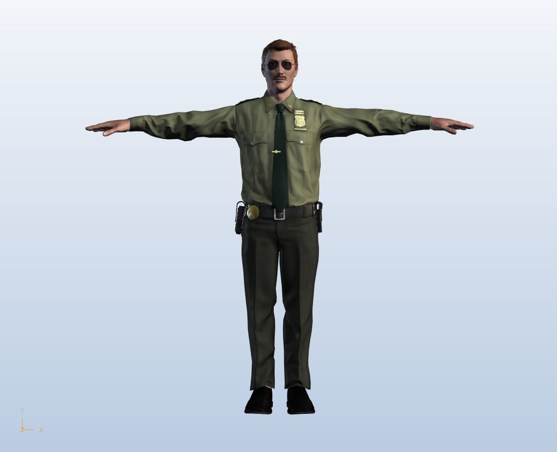 Sheriff Model 2018 Player Model - High Quality