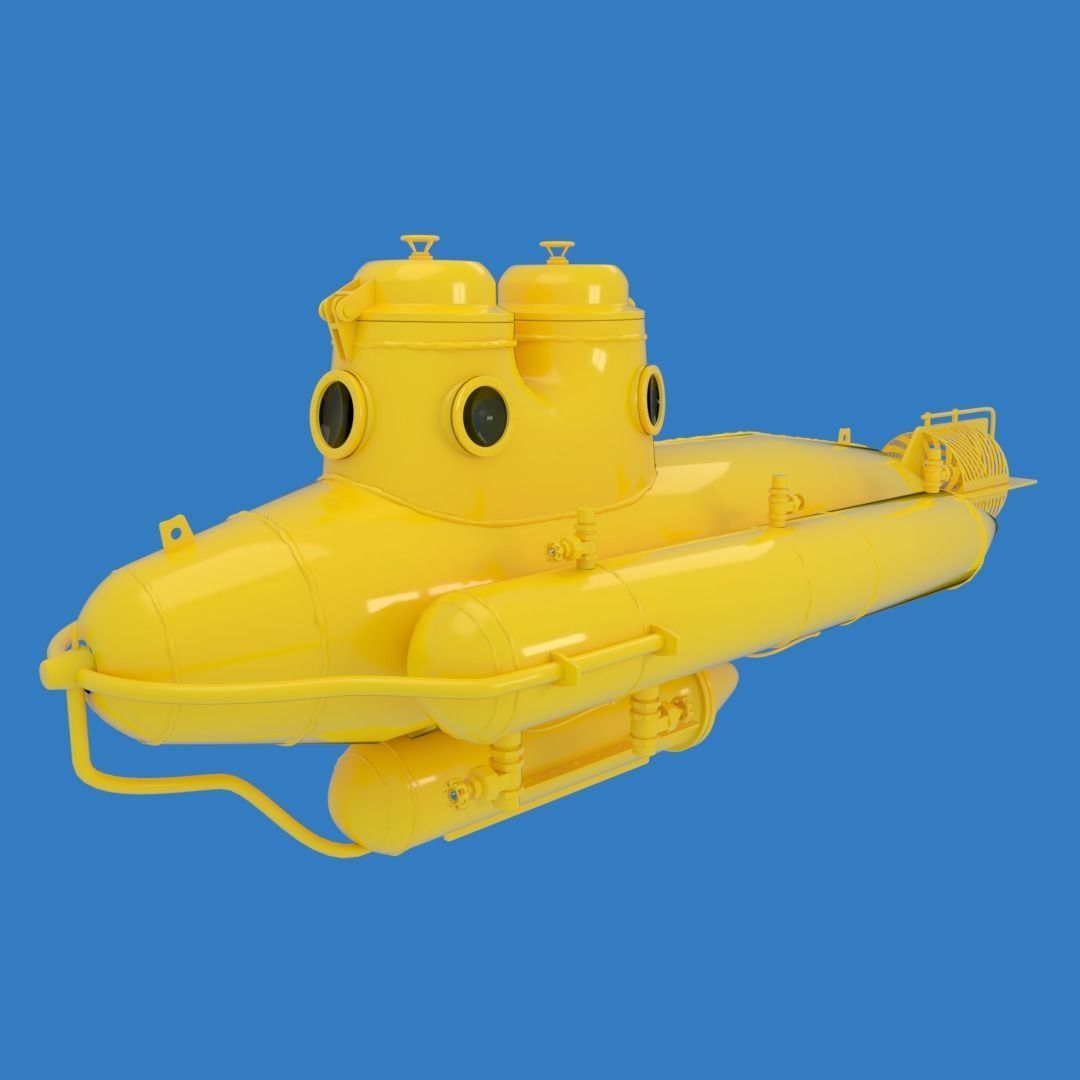 Submarine 3D model