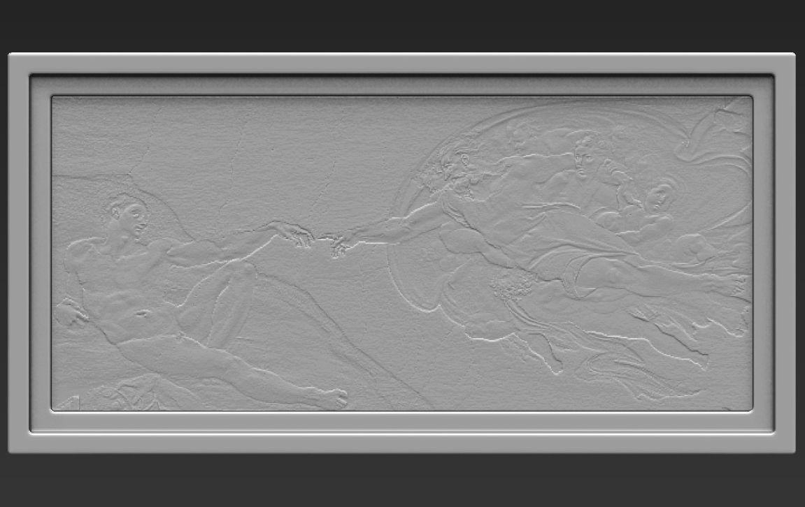 Famous paintings pack for 3D printing 3D model 3D printable | CGTrader
