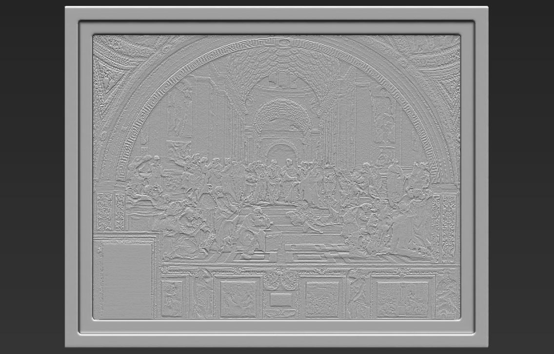 Famous paintings pack for 3D printing 3D model 3D printable | CGTrader