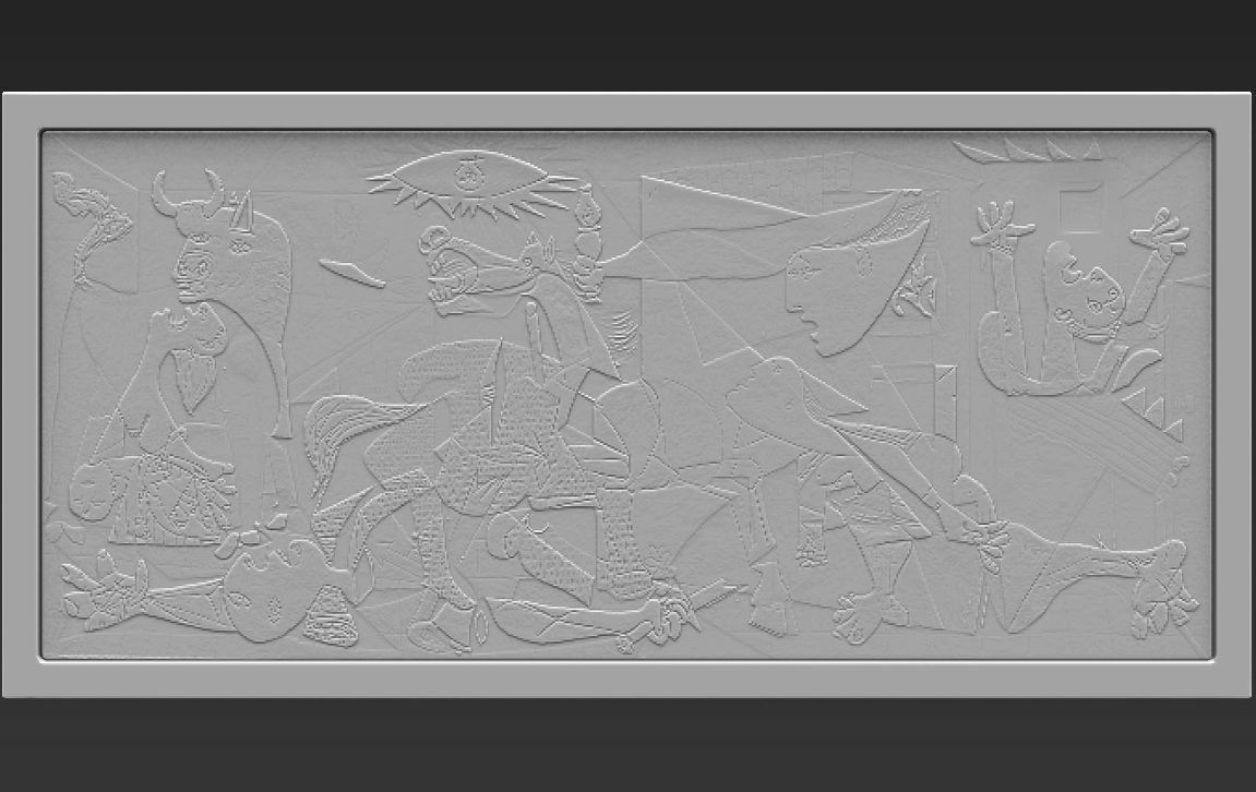 Famous paintings pack for 3D printing 3D model 3D printable | CGTrader