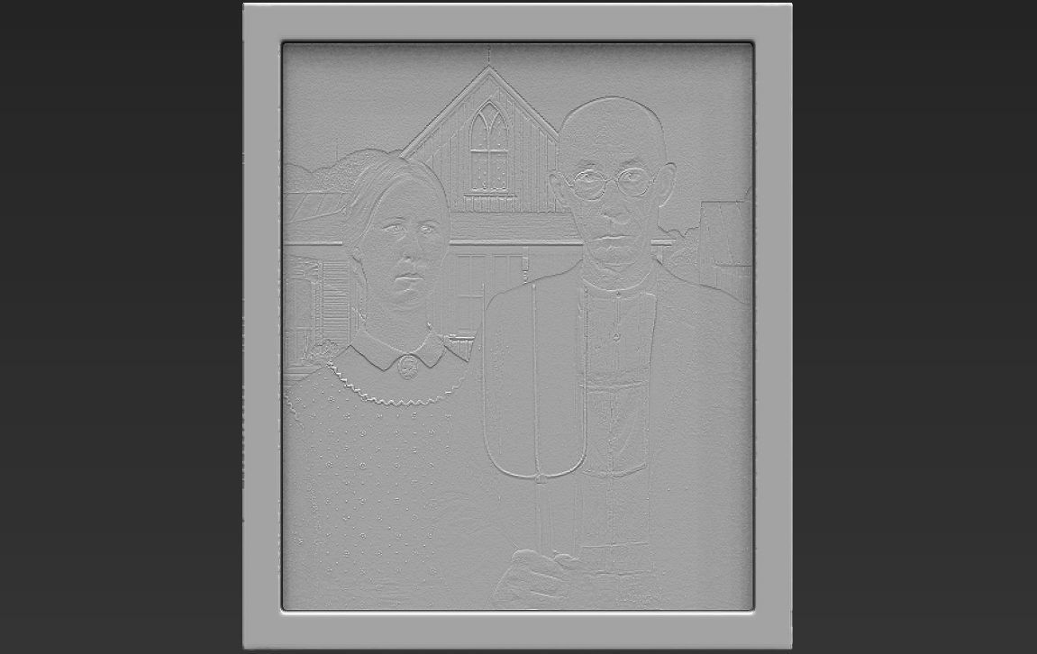 Famous paintings pack for 3D printing 3D model 3D printable | CGTrader