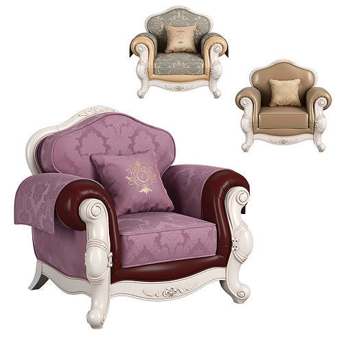 230 Carpenter Sofa C 1 seat 1220x974x1020 3D model CGTrader