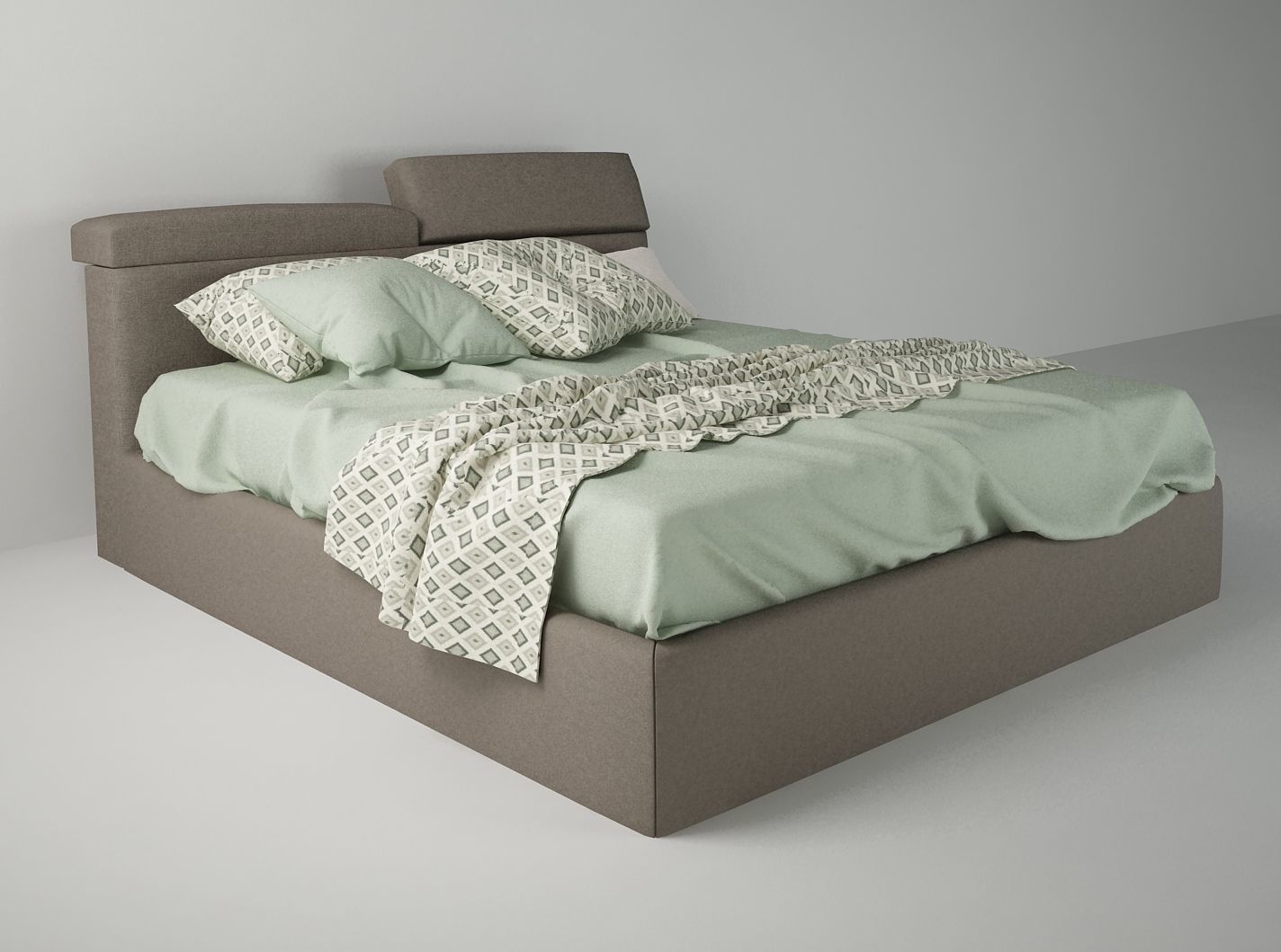 bed 3D print model