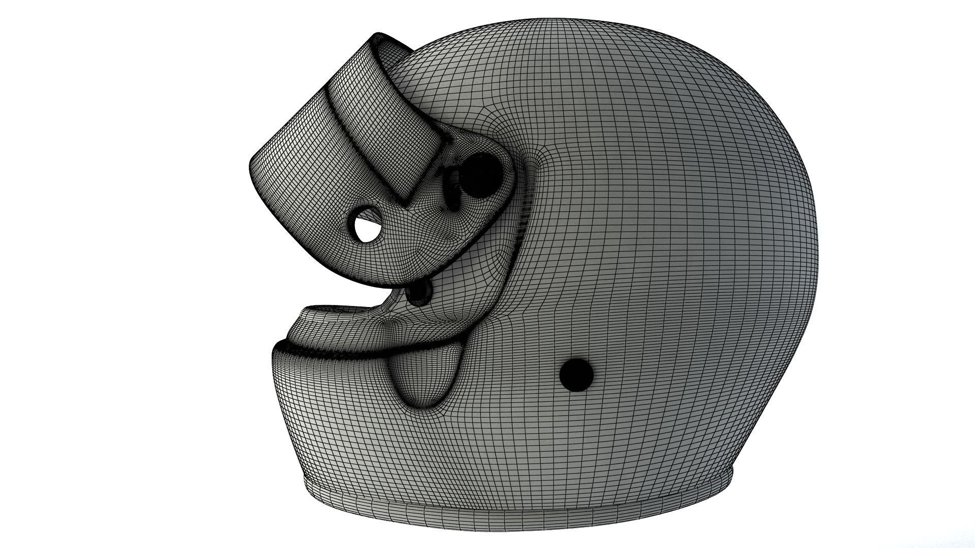 3D model Ayrton Senna Helmet 1983 VR / AR / low-poly rigged | CGTrader