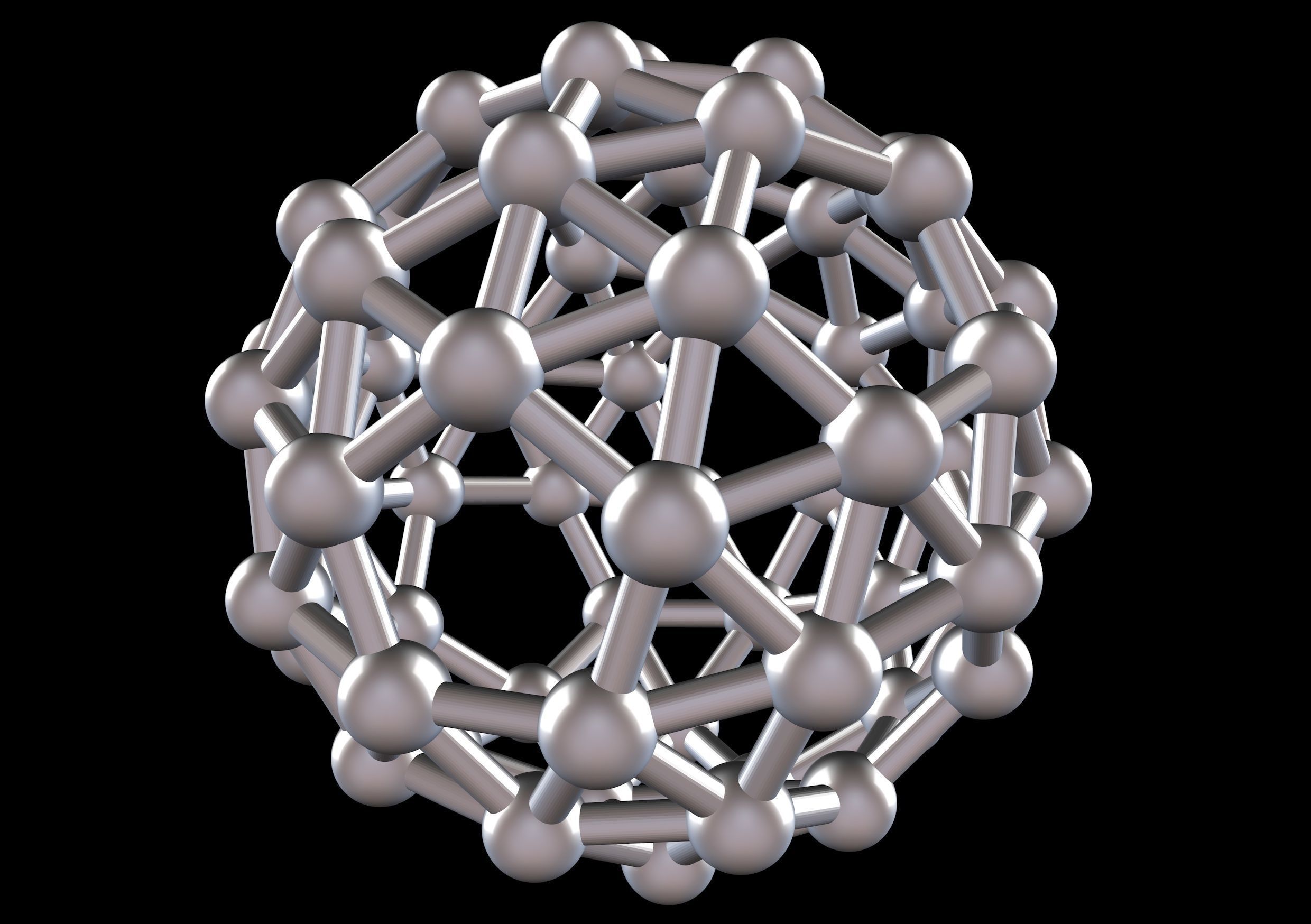 039 Mathart - Archimedean Solids - Snub Dodecahedron 03 - 10 cm