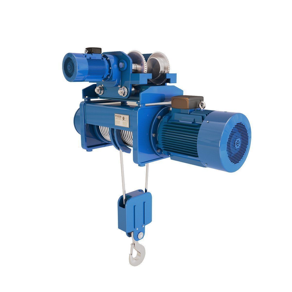 Crane Hoist 3D Model MAX OBJ