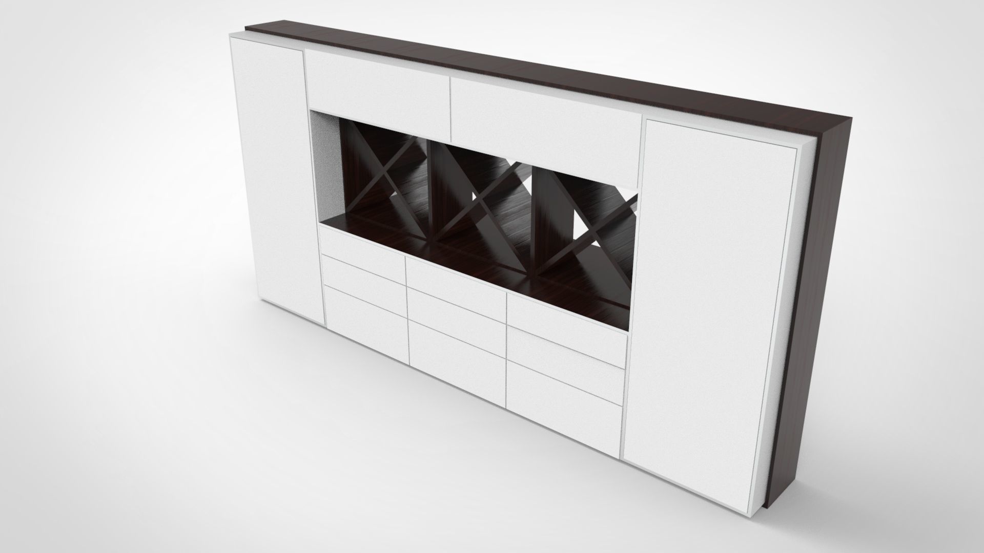 rack-wall 3D model | CGTrader