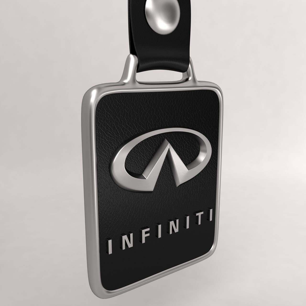 Infiniti car logo keychain 3d model 3D model | CGTrader