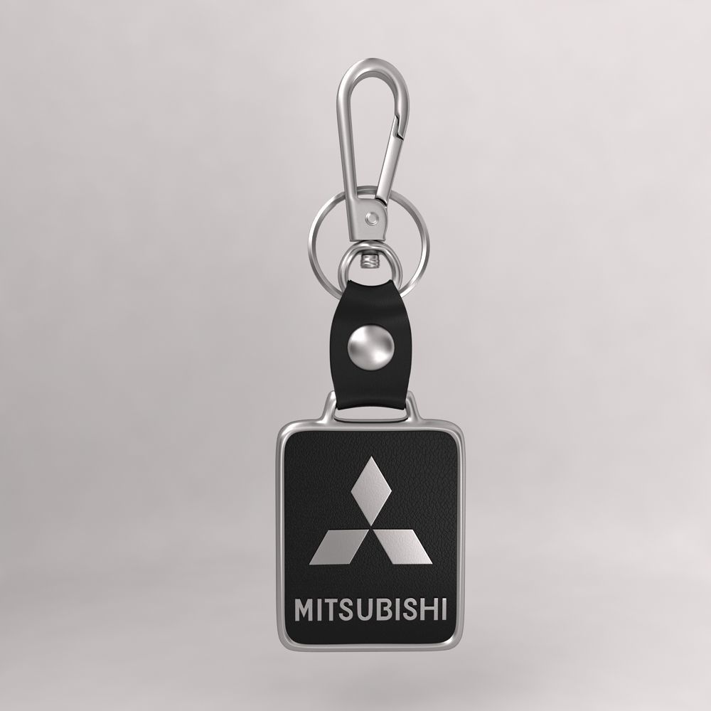 Mitsubishi car logo keychain 3d model 3D model CGTrader