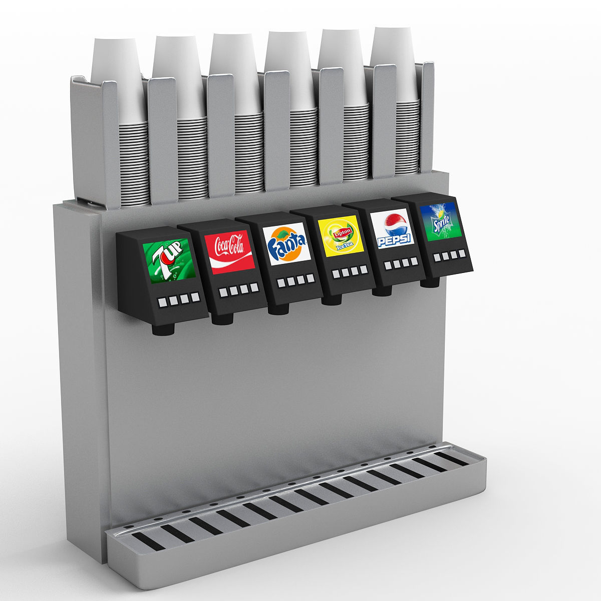 3D model Drinks Dispenser CGTrader