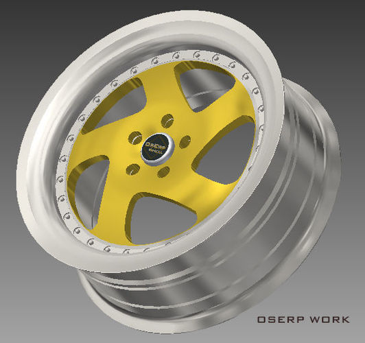 CCW lm5t Rim Replica 3D model | CGTrader