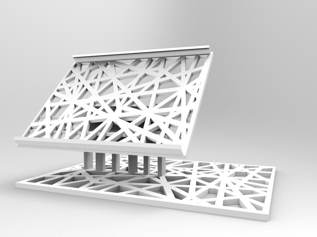 iPad Holder 3D Model 3D printable STL