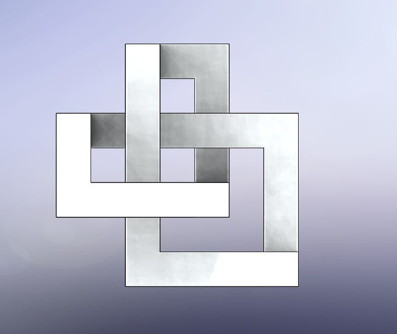 MC Escher Puzzle 3D model 3D printable | CGTrader