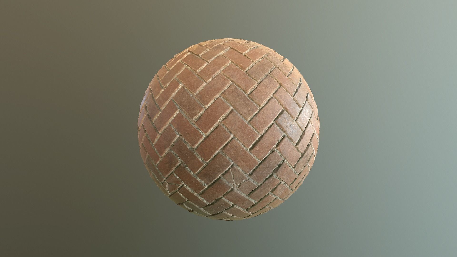 Brick Floor PBR Texture | CGTrader