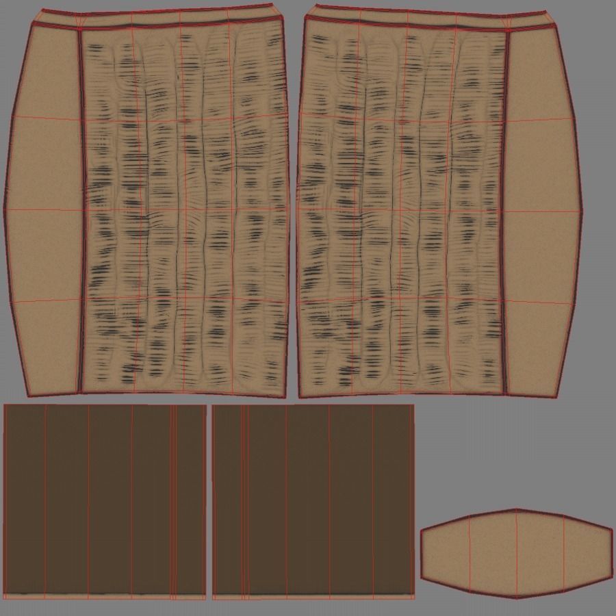 3D model Carver Brass Narrow Vase VR / AR / lowpoly CGTrader