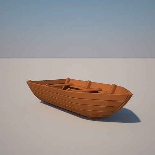 Small Boat 3D model | CGTrader