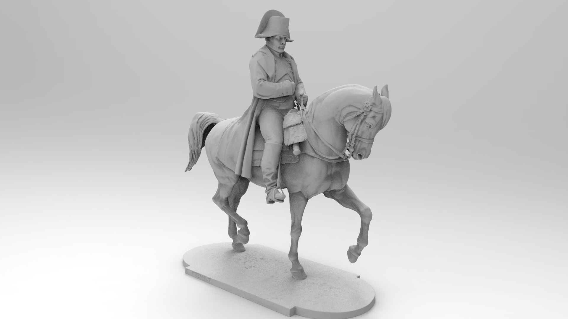 Napoleon free 3D model 3D printable CGTrader