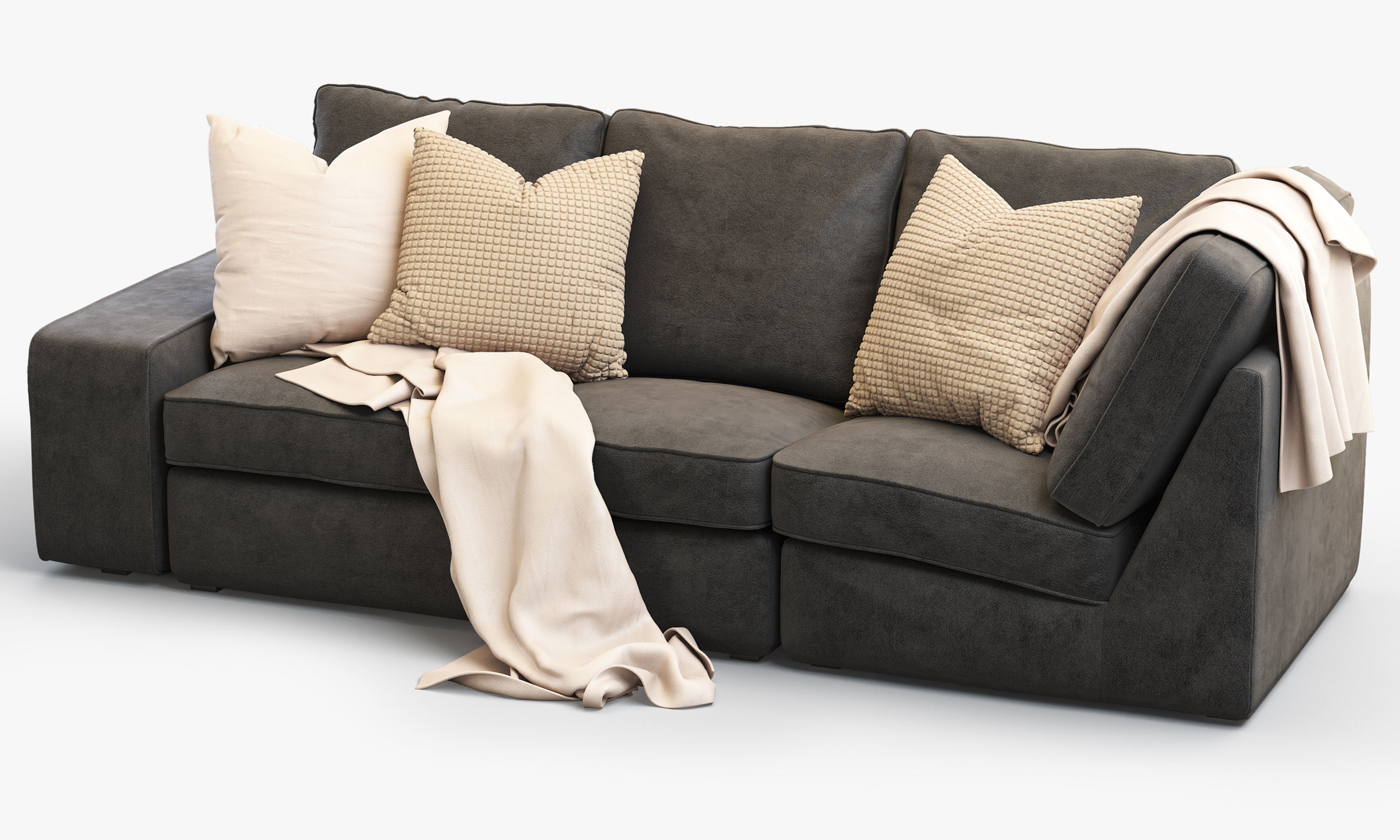 KIVIK corner sofa Ikea 3D model CGTrader