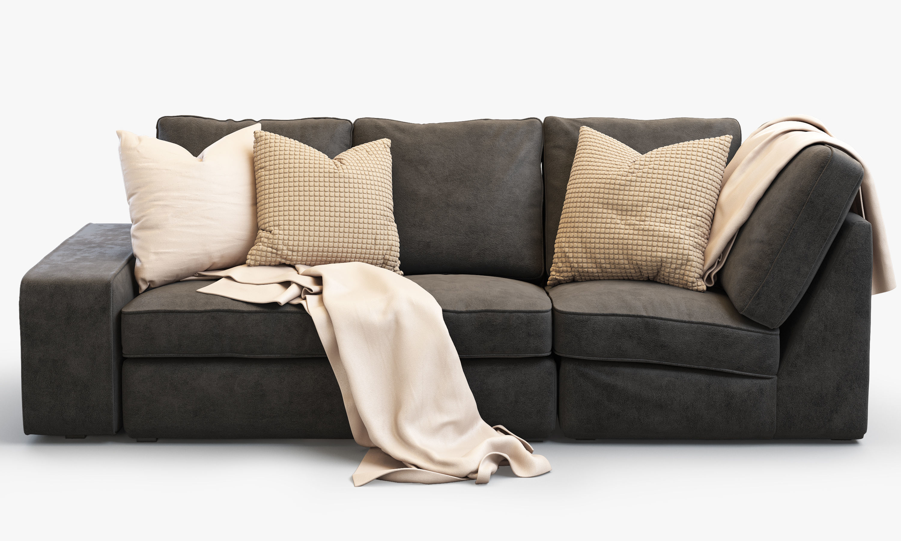 KIVIK corner sofa Ikea 3D model CGTrader