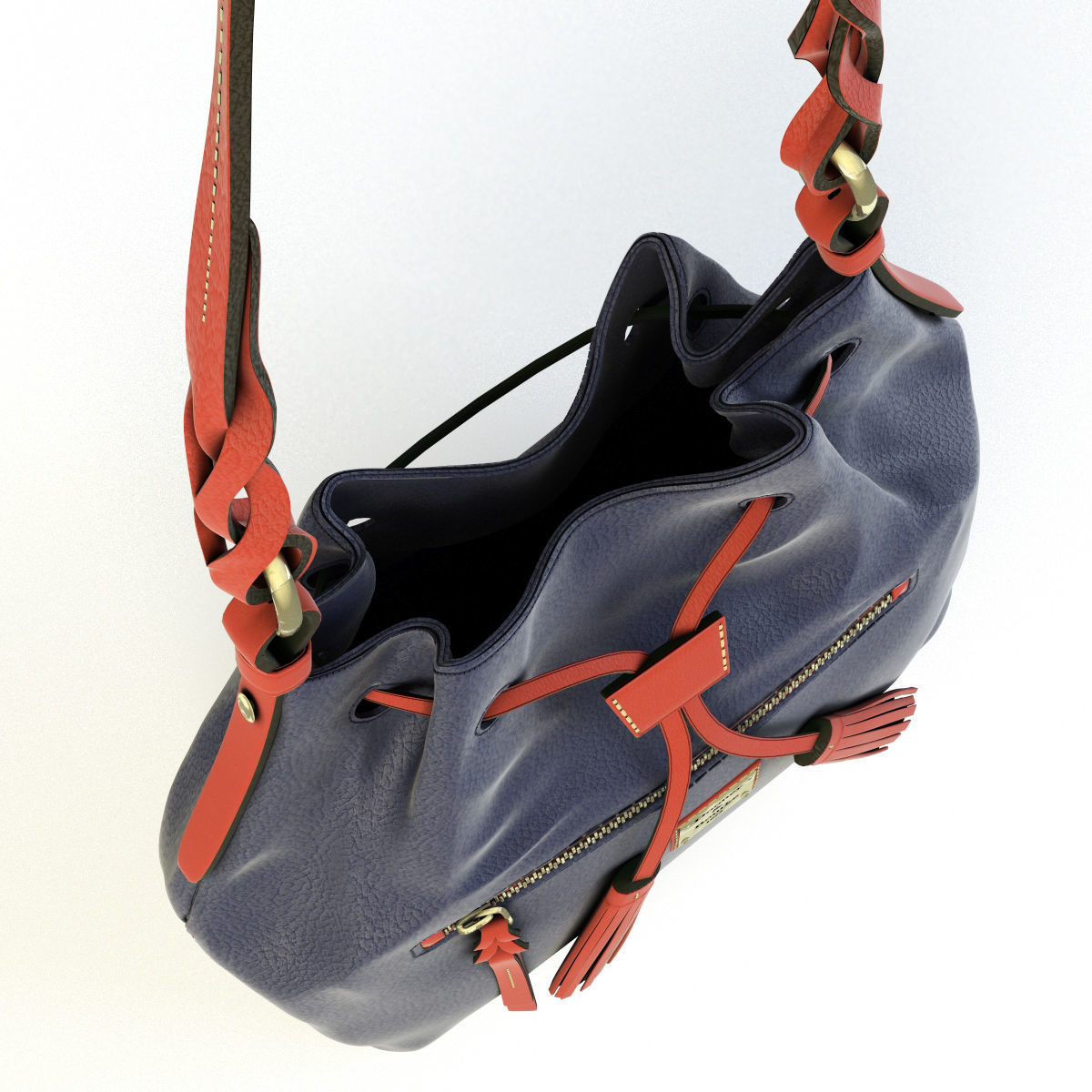 Luxurious Dooney and Bourke Handbag 3D model CGTrader