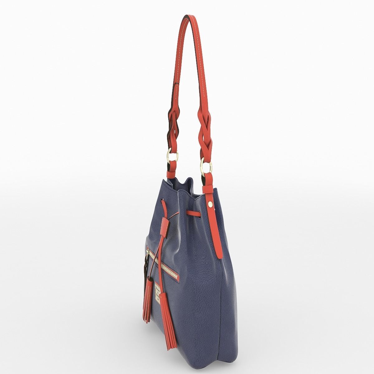 Luxurious Dooney and Bourke Handbag 3D model CGTrader